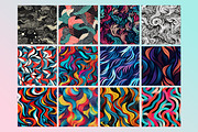 Hand Drawn Abstract Seamless Pattern, a Pattern Graphic by Forhadx5 (Thumbnail 5 of 6)