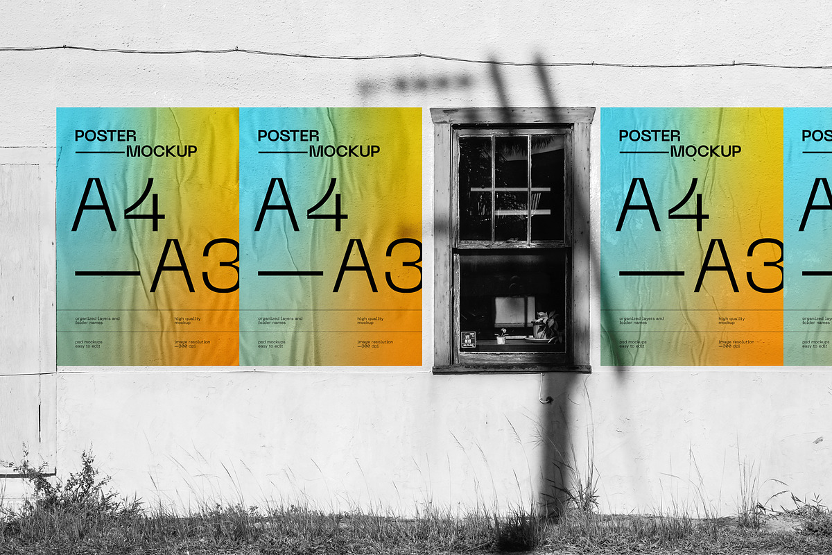 Urban Outdoor Poster Mockup, a Print Template by dpi (Photo 15 of 28)