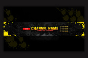 10 Gaming YouTube Banner Template, a Social Media Template by immenseart (Thumbnail 3 of 11)