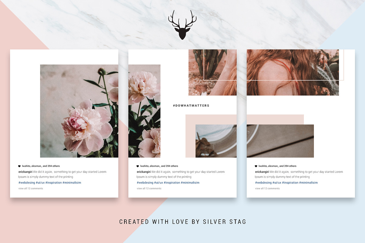 #InstaGrid 1.0 Canva Puzzle Template, a Social Media Template by SilverStag Type Foundry (Photo 12 of 14)