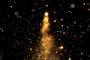 shining star Christmas tree, an Illustration by Leone_v (Thumbnail 1 of 3)