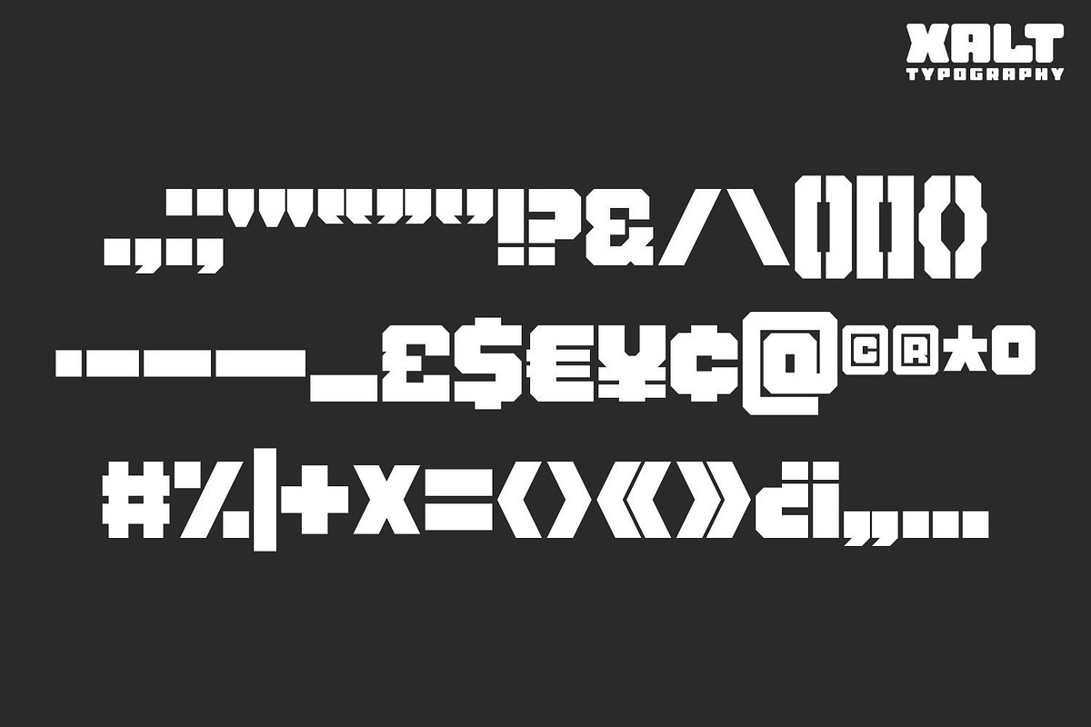 SAY – Big & Bold Modern Display Font, a Sans Serif Font by XALT Typography (Photo 4 of 6)