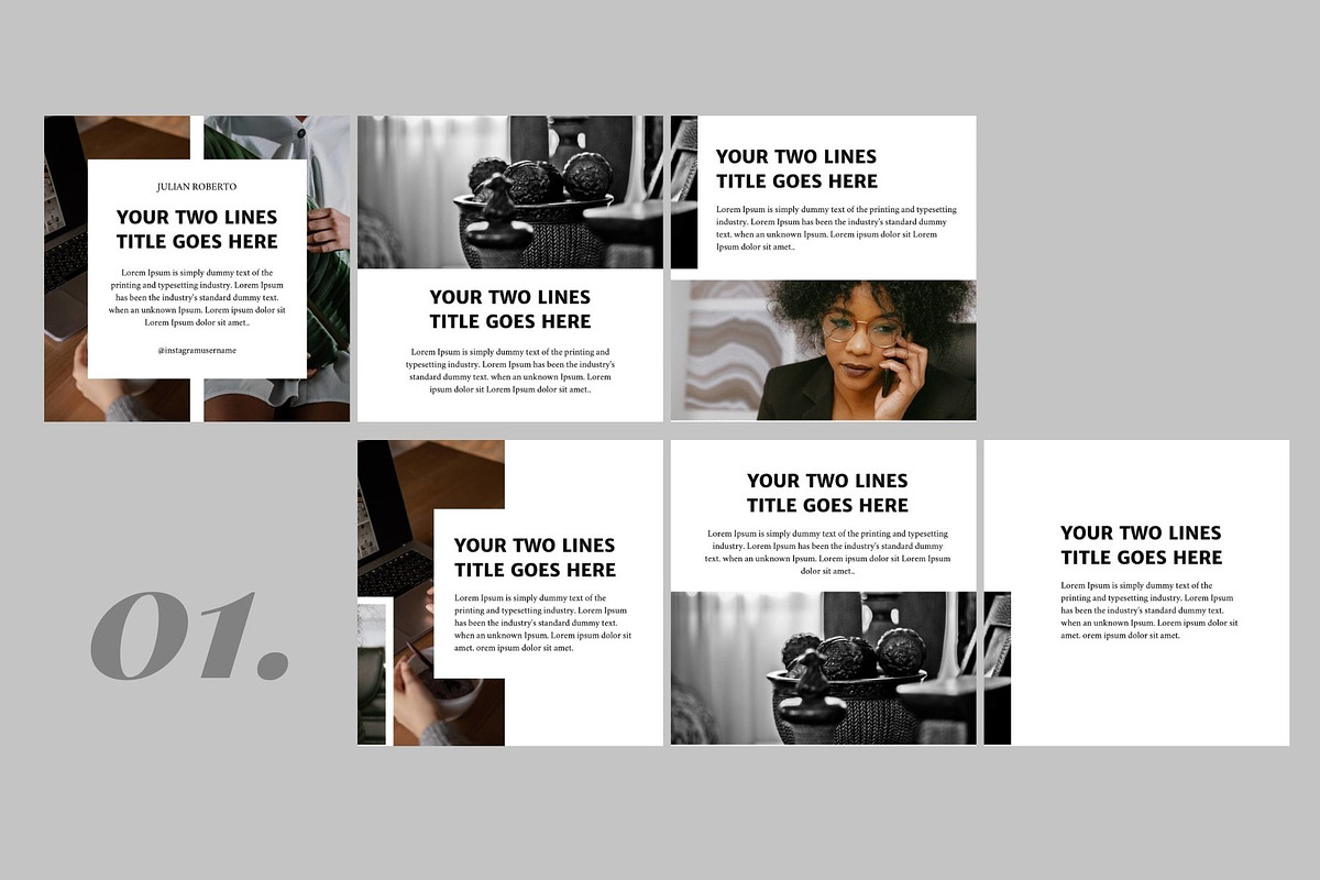 Instagram Carousel Vol. 6 | CANVA, a Social Media Template by bonadigitals (Photo 3 of 7)