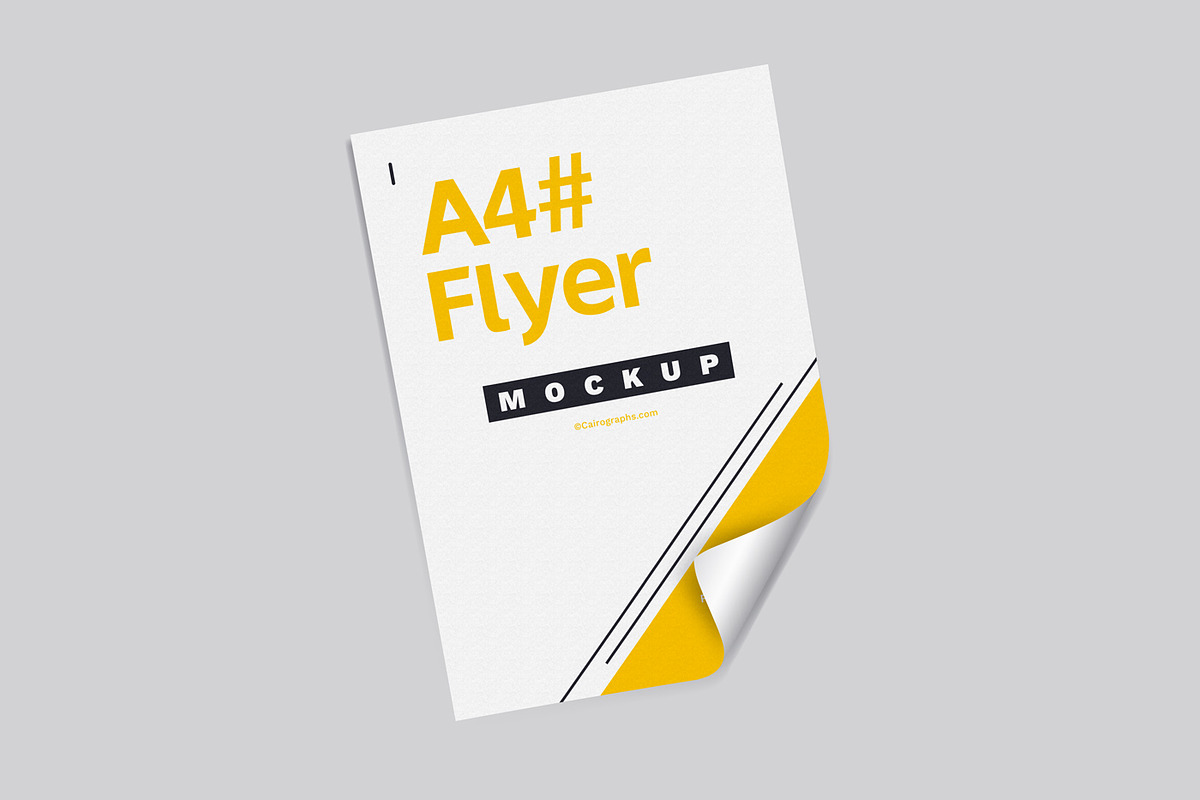 Posters & Flyers Mockups, a Print Template by MahmoudWally (Photo 5 of 10)