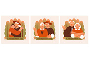 Grandparent's Day. Active old age., a Person Illustration by Renberrry.Store (Thumbnail 8 of 10)