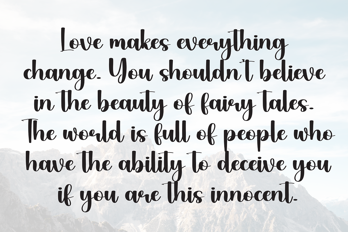 Bigbos | Script Font, a Handwritten Font by Scratchones (Photo 6 of 8)