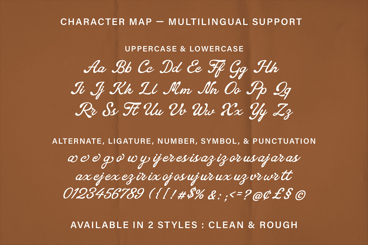 Crenville Fontage Vintage Font Duo, a Script Font by Tyasify (Photo 9 of 9)