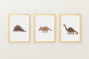 Boho dinosaurs pattern, a Pattern Graphic by SleptArt (Thumbnail 6 of 10)