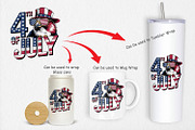 4th of July Eagle, a Graphic by Artnoy (Thumbnail 4 of 5)