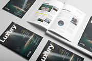Luxury Travel Magazine Template, a Magazine Template by DesignCrest (Thumbnail 6 of 13)