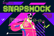 Snapshock - Cyberpunk Game Font, a Font by PutraCetol Studio (Thumbnail 1 of 11)