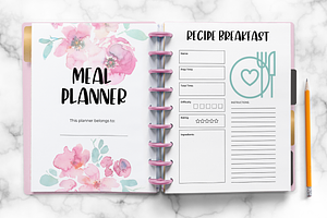 MEAL PLANNER - PRINTABLE PDF