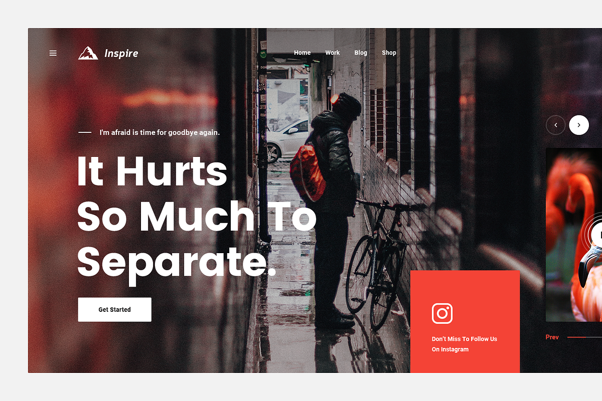 inspire UI Kit - Web Hero Headers, an UI Kit Template by begha (Photo 7 of 14)