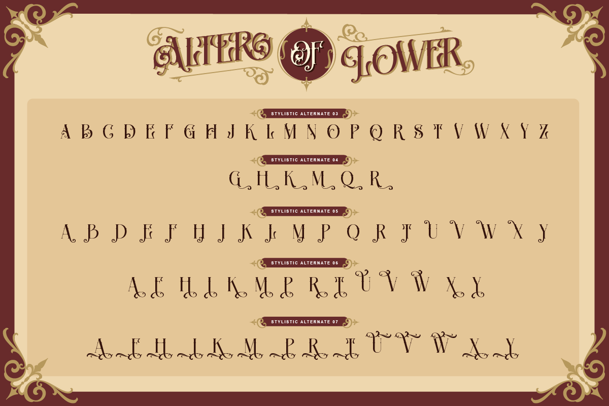 Blazer, a Serif Font by Burntilldead (Photo 9 of 13)