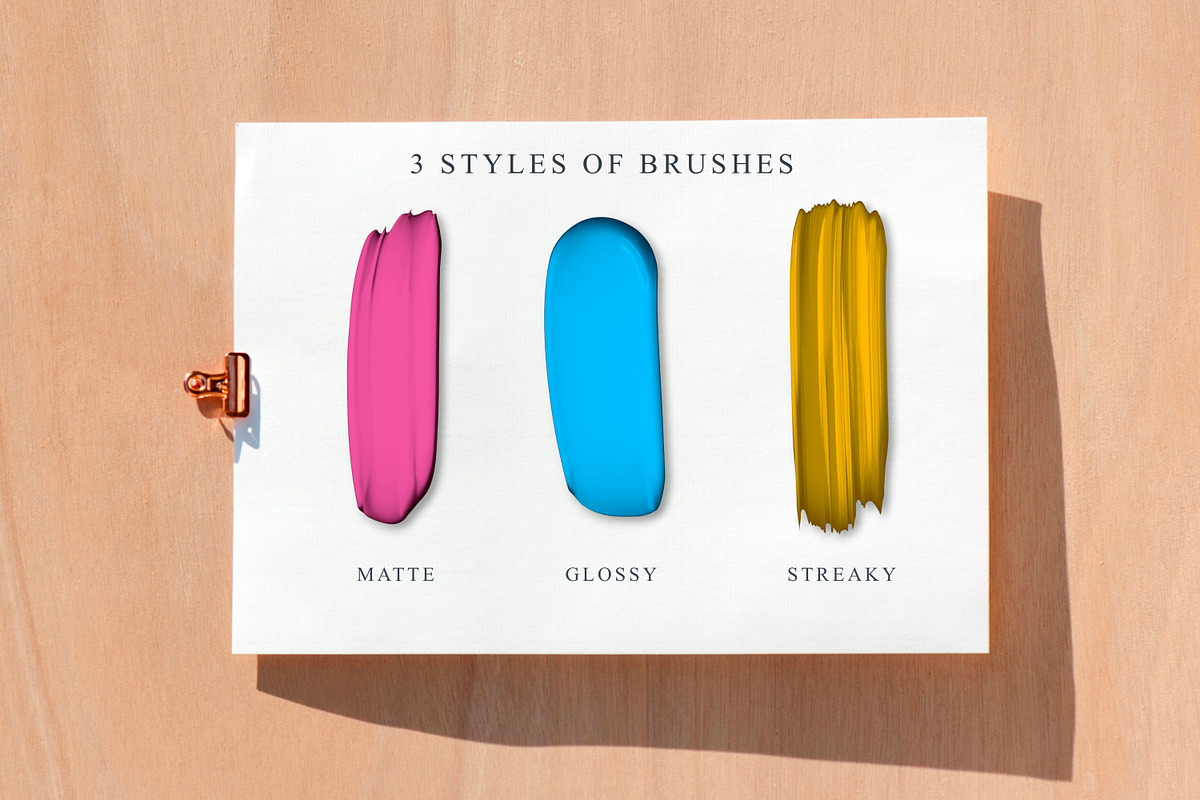 197 Thick Paint Procreate Brushes, a Brush Add-On by The Creative Bix (Photo 8 of 15)