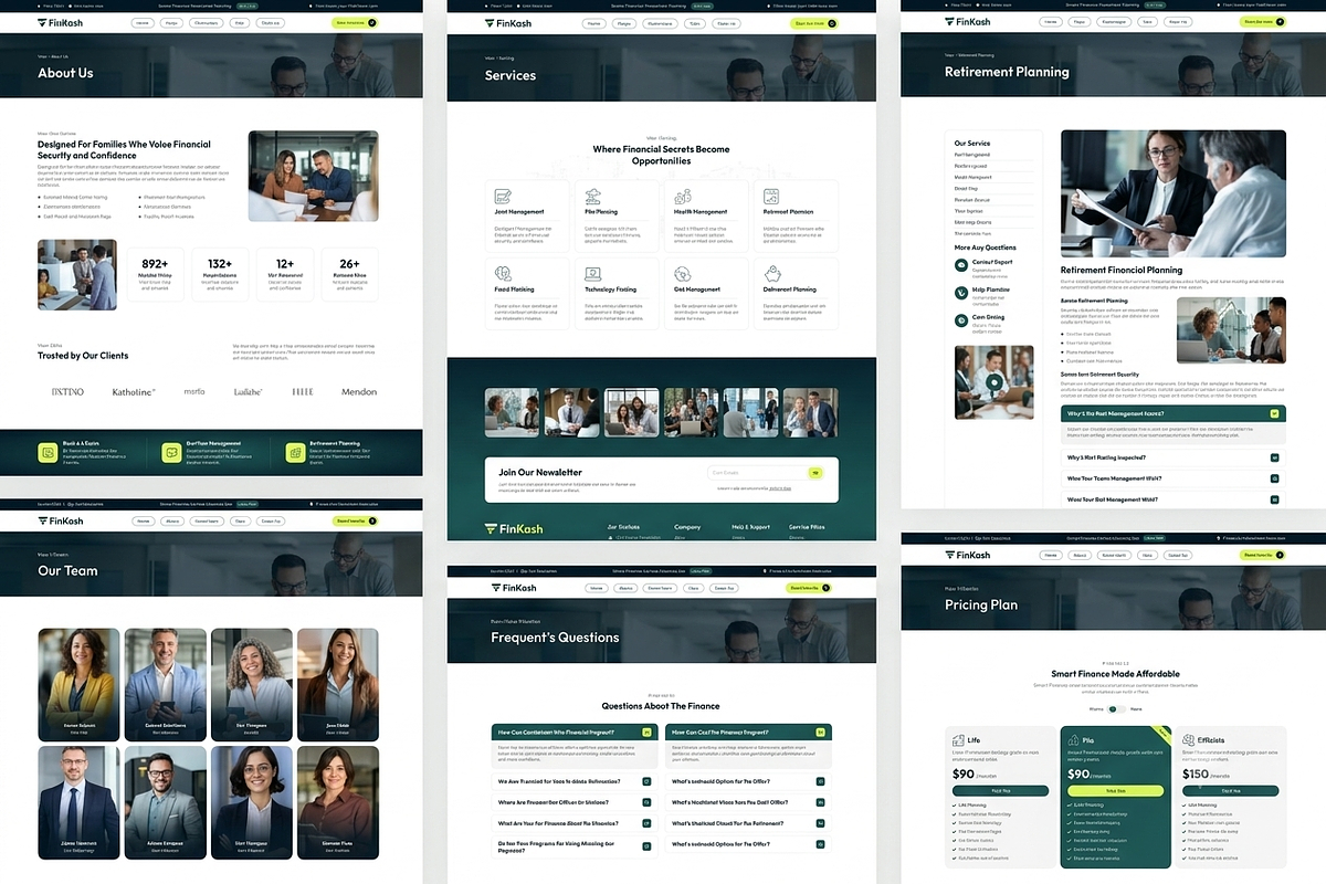 Finkash Finance Consulting Wordpress, a WordPress Template by ThemesRain (Photo 2 of 3)