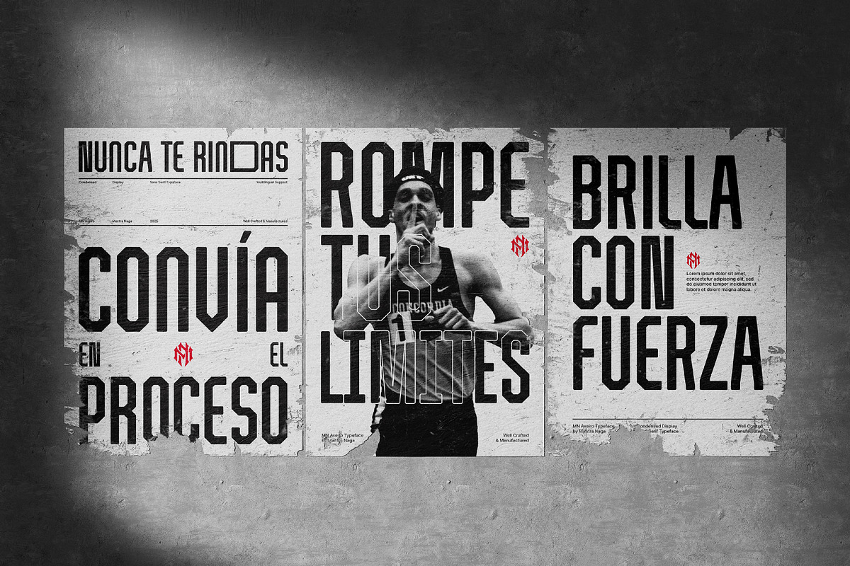 MN Aveiro - Display Condensed Font, a Sans Serif Font by Mantra Naga (Photo 14 of 17)