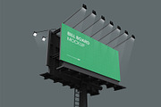 Billboard Poster Mockup, a Product Mockup by graphypix (Thumbnail 1 of 4)