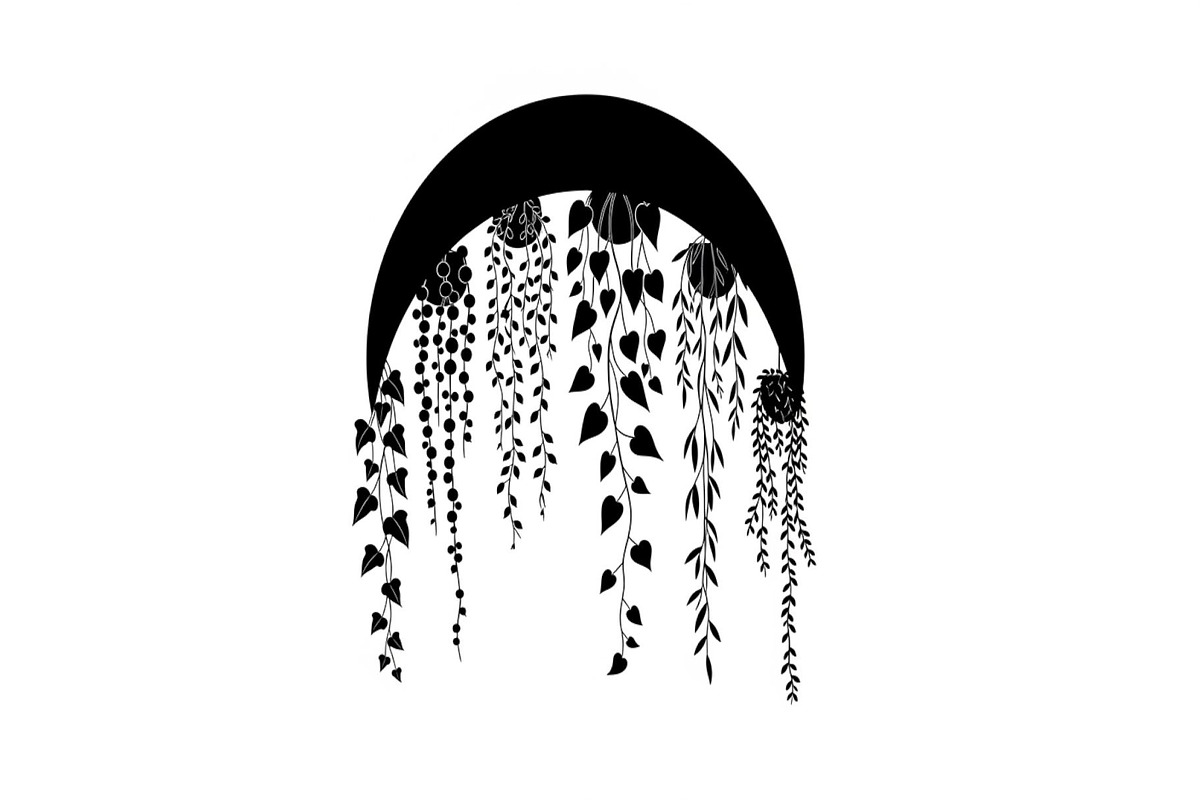 Hanging Moon with Plants Bundle, an Illustration by Designs_River (Photo 27 of 31)