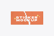 70+ Must-Have Sticker Mockups, a Mockup by Mockupdaddy (Thumbnail 2 of 70)
