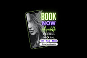 Instagram Booking Flyer Template, a Social Media Template by Cherry Paper Co (Thumbnail 2 of 2)