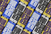 Diagonal Pattern 330ml Can Mockup, a Packaging Mockup by Design Squad (Thumbnail 2 of 3)