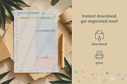 Terrazzo Planner & Shopping List, a Stationery Template by Nina Bered Illustration (Thumbnail 4 of 4)
