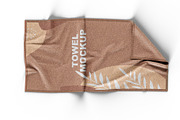 Towel Mockup, a Product Mockup by Designbuys (Thumbnail 15 of 19)