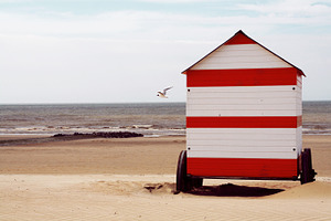 Little house on the beach
