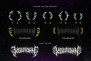 Engaged Mutan | Metal Font, a Blackletter Font by WingBuk (Thumbnail 10 of 13)
