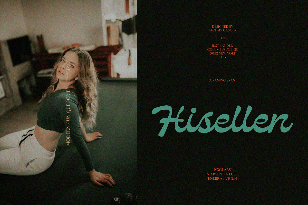 NCL Bendstag — Elegant Script, a Script Font by Enxyclo Studio (Photo 3 of 16)