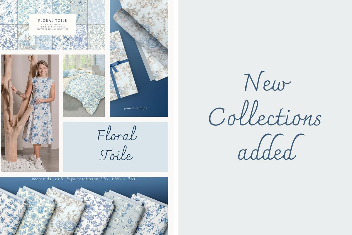 500+ Seamless Patterns Bundle, a Pattern Graphic by Olya Creative (Photo 8 of 31)