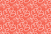 Festive Seamless Patterns Set, a Pattern Graphic by Curly_Pat (Thumbnail 3 of 5)