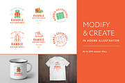 Hiking backpacking Icons, an Outline Icon by the cabin supply co (Thumbnail 4 of 4)
