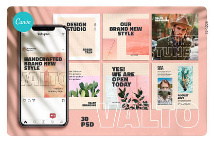VALTO – Instagram Branding Template