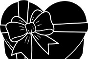 Black Heart Love Silhouette Icons Se, an Illustration by Designer_Momina (Thumbnail 18 of 18)