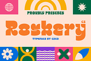 CS Rosbery – Bold Font, a Sans Serif Font by Craft Supply Co. (Thumbnail 1 of 8)