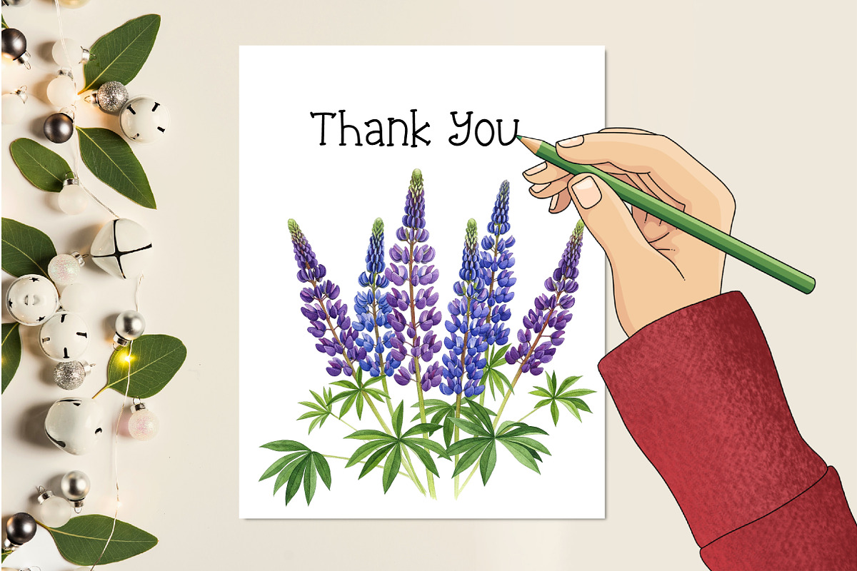 Wild Flowers, Butterflies and Dragon, an Illustration by Creative Art (Photo 2 of 9)