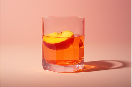 Thirst-quenching Peach juice glass, a Food & Drink Photo by Ylivdesign