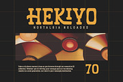 Zewkila - Retro Display Font, a Sans Serif Font by twinstd (Thumbnail 7 of 10)