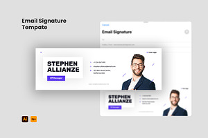 Email Signature Template V.16