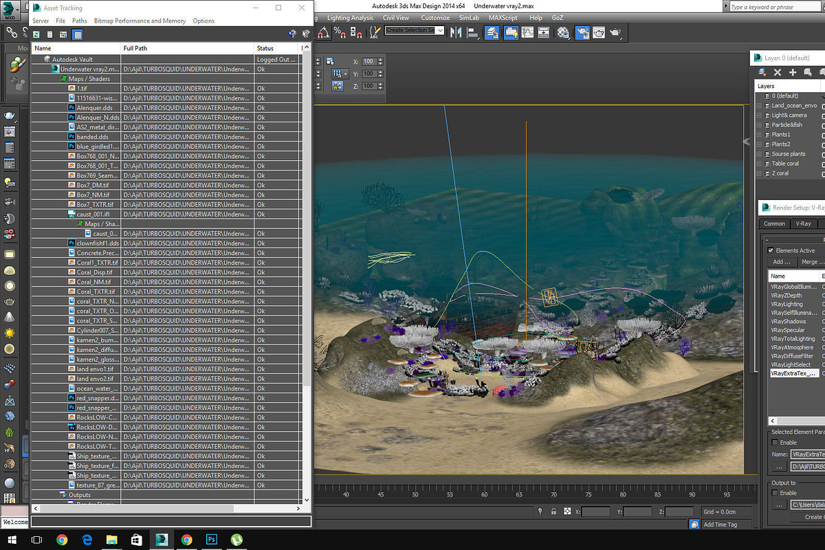 Cartoon Underwater VR/AR Lowpoly 3D, an Environmental 3D Model by NOMODOL (Photo 17 of 17)