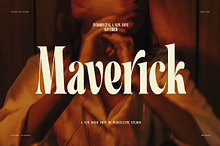 Maverick Luxury Serif Font
