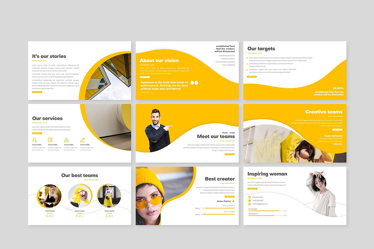 Braided - Powerpoint Template, a Presentation Template by inspirasign