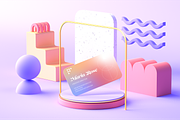 Ice Mellow | Branding Mockup Scenes, a Product Mockup by Vivi Cynamon (Thumbnail 3 of 7)