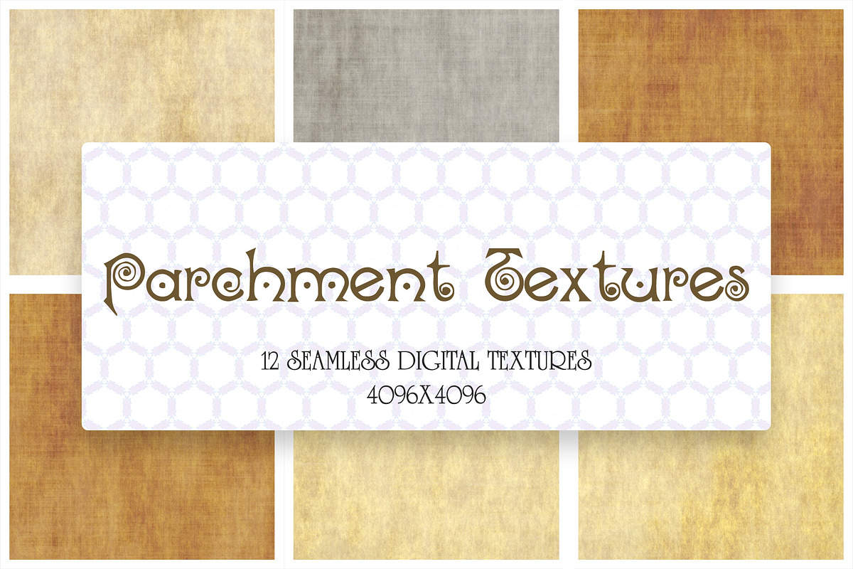 Seamless Parchment Textures, a Texture Graphic by Material Forge (Photo 2 of 2)