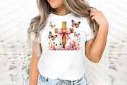 Easter clipart bundle rabbit bunny p, an Illustration by RobertsArt (Thumbnail 2 of 7)