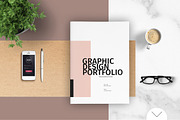 Graphic Design Portfolio Template, a Brochure Template by adekfotografia (Thumbnail 1 of 29)