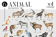 ANIMALS World Encyclopedia, an Animal Illustration by Anastezia Luneva (Thumbnail 2 of 14)