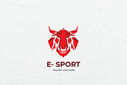 premium esports logo, a Branding & Logo Template by design_mong (Thumbnail 1 of 2)